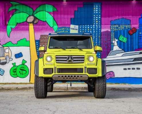 Mercedes 4x4 rental Miami