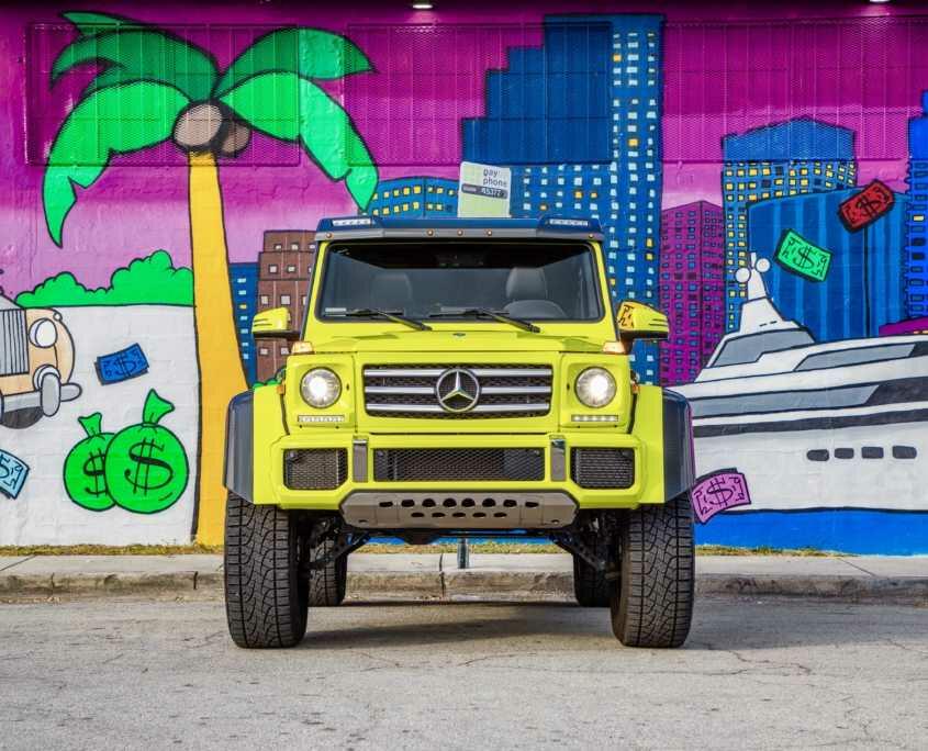 Mercedes 4x4 rental Miami