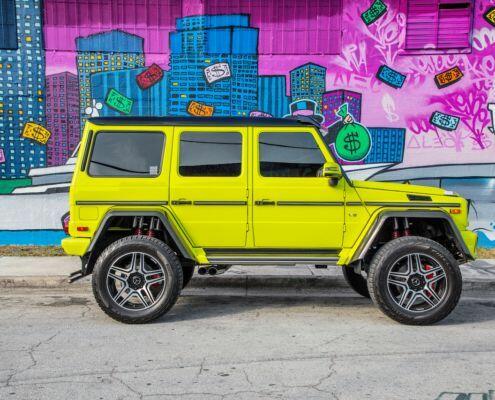 Mercedes 4x4 rental Miami
