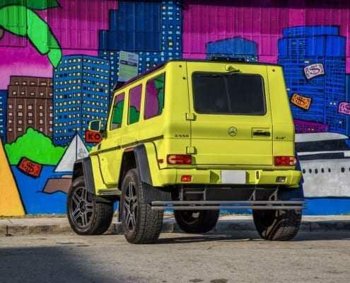 Mercedes 4x4 rental Miami