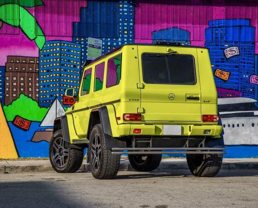 Mercedes 4x4 rental Miami