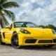 Аренда Porsche Boxter в Майами