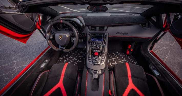 Lamborghini aventador SV rental Miami