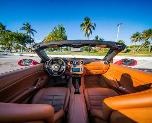 Rent Ferrari California T in Miami