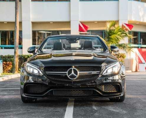 Mercedes C63 rent miami