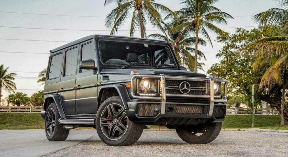 Mercedes G63 rental Miami