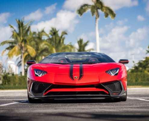 Rent Aventador in Miami