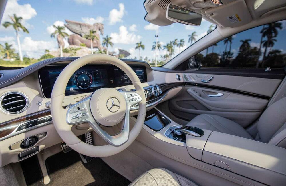 Mercedes s class2019 rental Miami