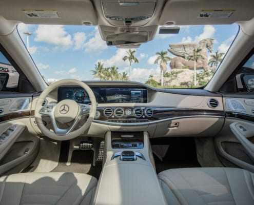 Mercedes s class2019 rental Miami
