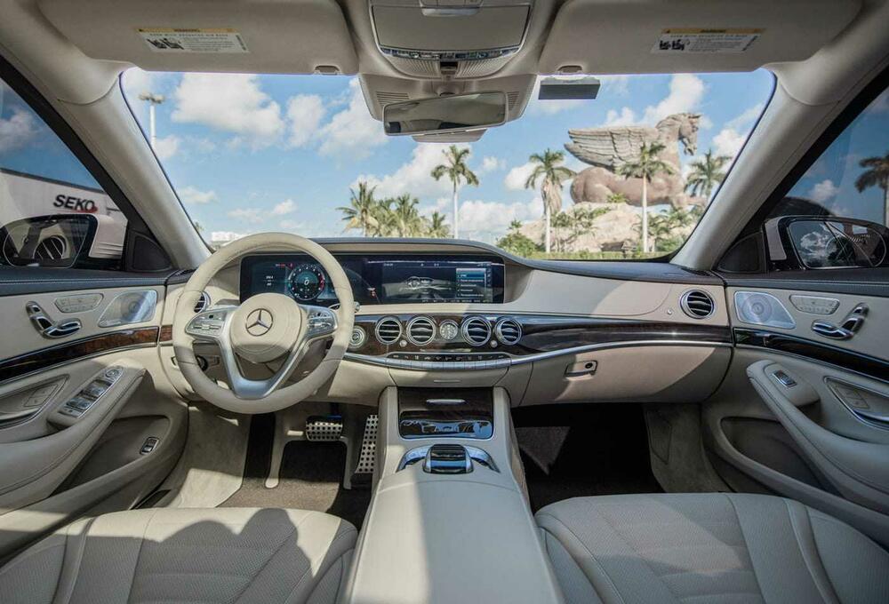 Mercedes s class2019 rental Miami