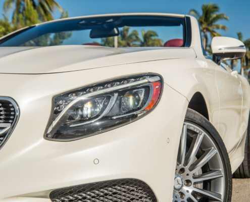 Mercedes S550 cabrio rental Miami