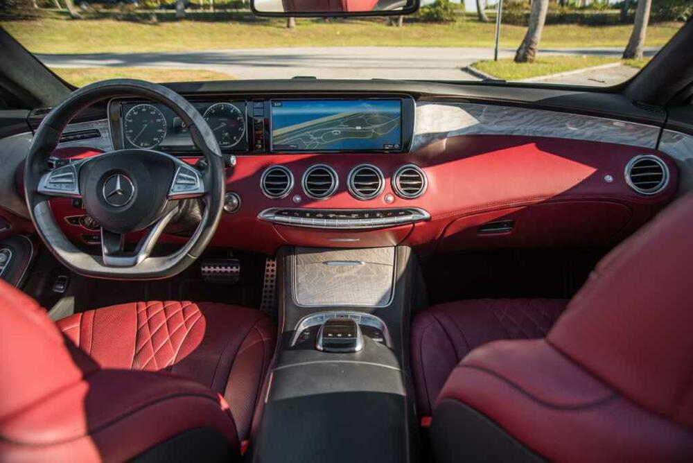 Mercedes S550 cabrio rental Miami