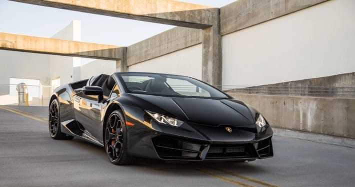 Аренда Lamborghini Huracan Spyder Черный в Майами