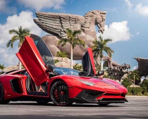 Lamborghini Aventador - rent