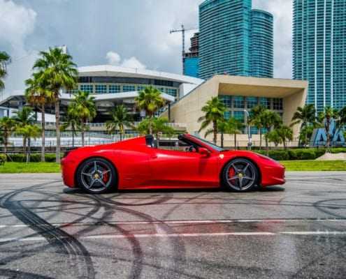 Rent ferrari 458 Miami