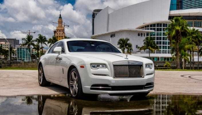 Аренда Rolls Royce Wraith 2018 Белый в Майами