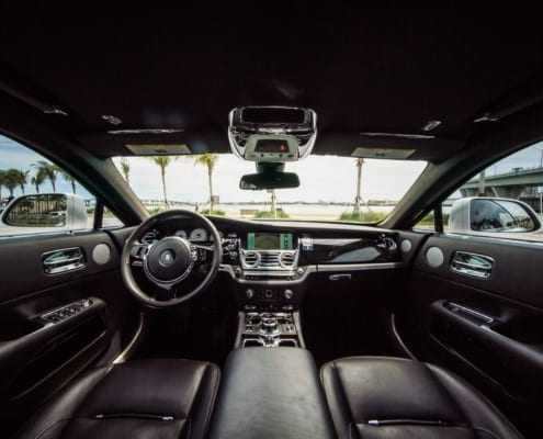Rolls Royce wraith white