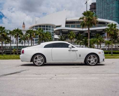 Rolls Royce wraith white