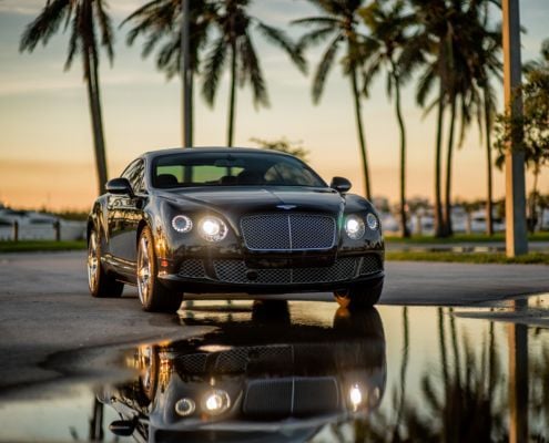 Bentley for rent in Miami