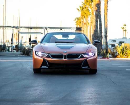BMW I8 Roadster 2019 Gold rent in Miami