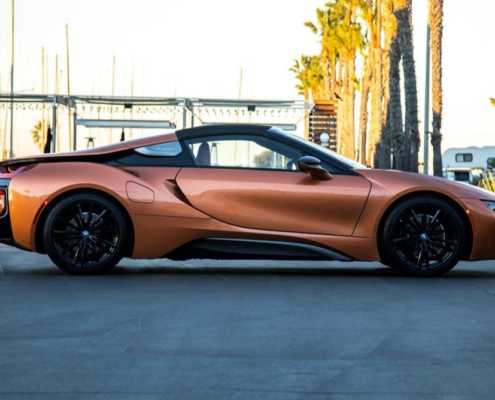 BMW I8 Roadster 2019 Gold rent in Miami