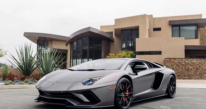 Rent Lamborghini Aventador Matte in Miami 4_obr
