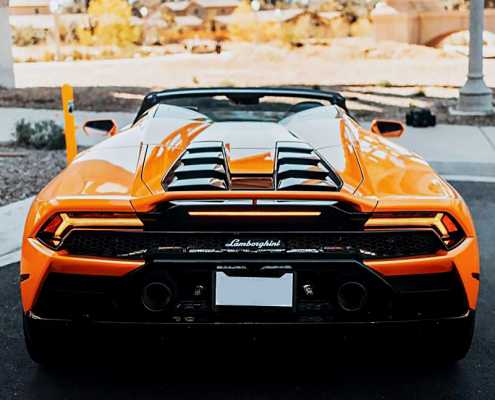 Rent Lamborghini Huracan LP610 Orange in Miami 2