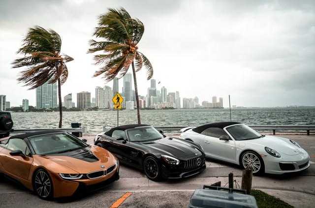 BMW I8 Roadster 2019 Gold rent in Miami