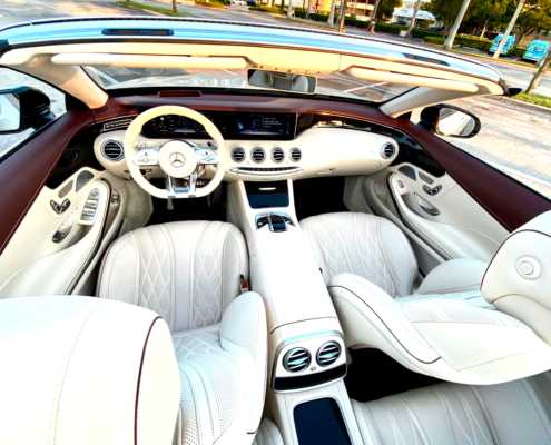 Rent Mercedes S Class 63 in Miami
