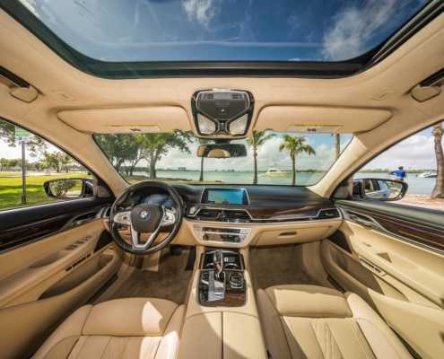 Rent Bmw 750I LX luxury Miami