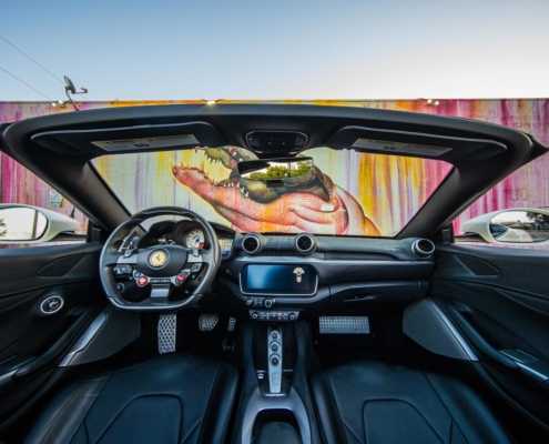 Ferrari portofino Spyder 2019 White rent in Miami