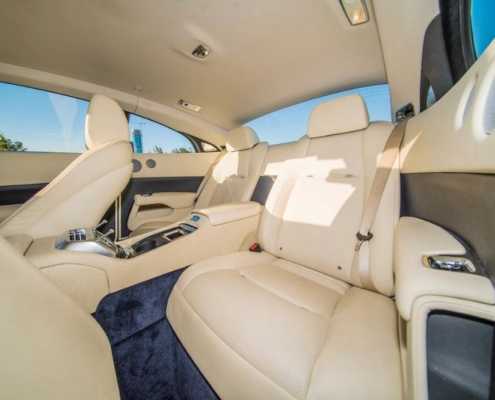 Rolls Royce wraith blue rent in Miami