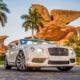 Rent Bentley Continental GT White in Miami