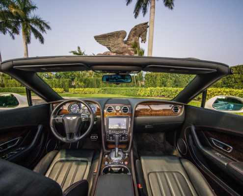 Rent Bentley Continental GT White in Miami
