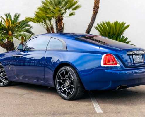 Rolls Royce Wraith Blue rent Miami
