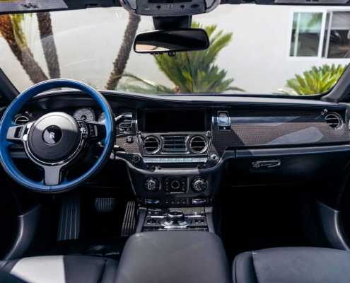 Rolls Royce Wraith Blue rent Miami