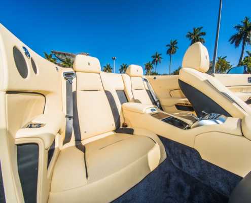 Rolls Royce Dawn Blue Miami