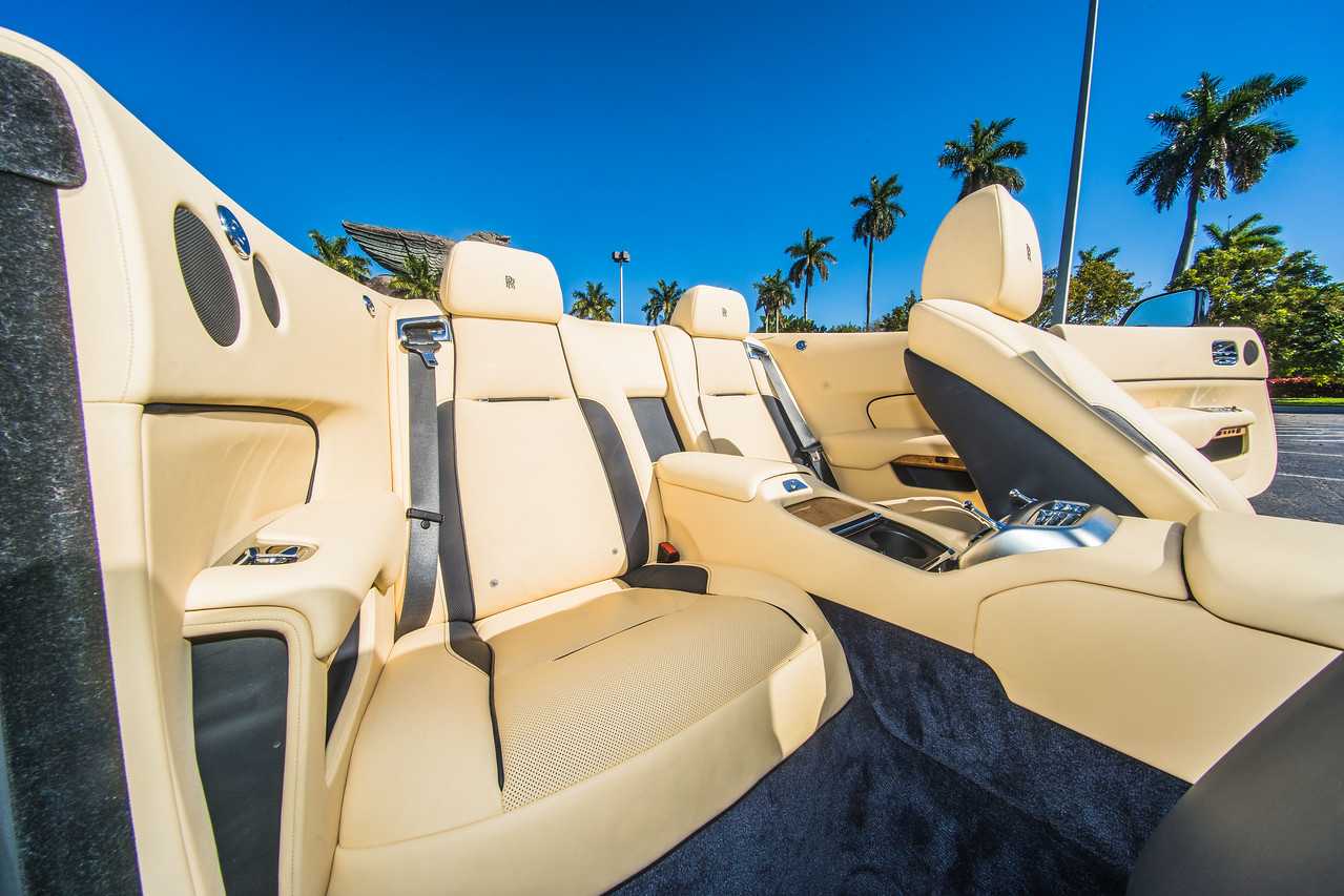 Rolls Royce Dawn Blue Miami