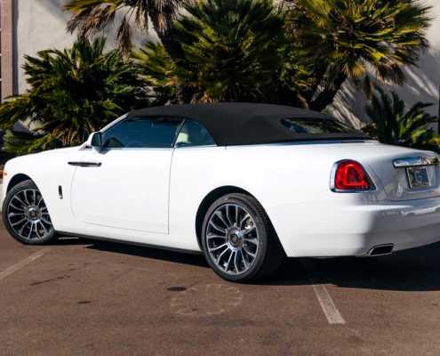 Rolls Royce Dawn White Rent Miami 2