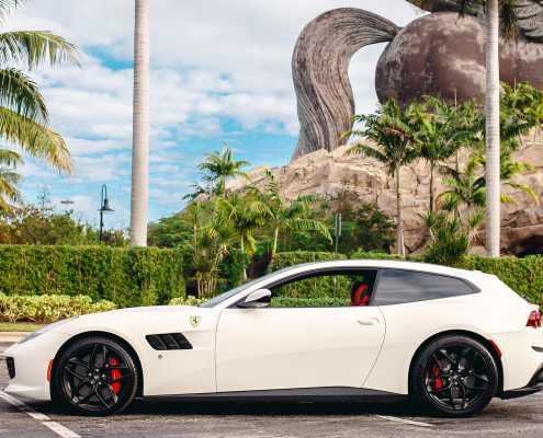 Rent Ferrari GTC4 Lusso T in Miami Beach