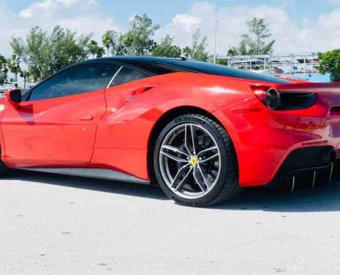 Rent Ferrari GTB Red in Miami 2