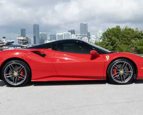 Rent Ferrari GTB Red in Miami 4
