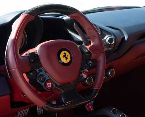 Rent Ferrari GTB Red in Miami 5