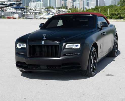 Rent Rolls Royce Dawn Black in Miami 2 Rent Rolls Royce Dawn Black in Miami 2
