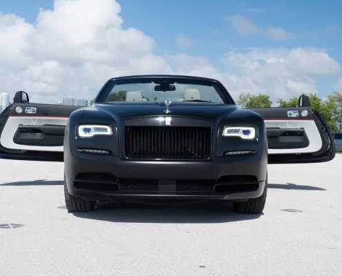 Rent Rolls Royce Dawn Black in Miami 3 Rent Rolls Royce Dawn Black in Miami 3