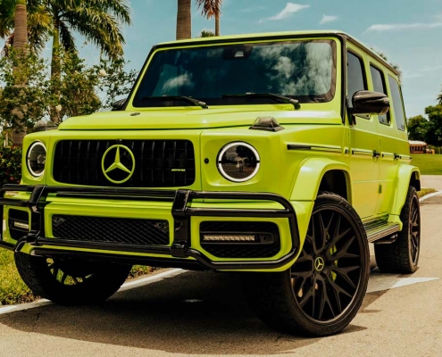 Rent Mercedes-Benz AMG G63 2021 - Neon Edition