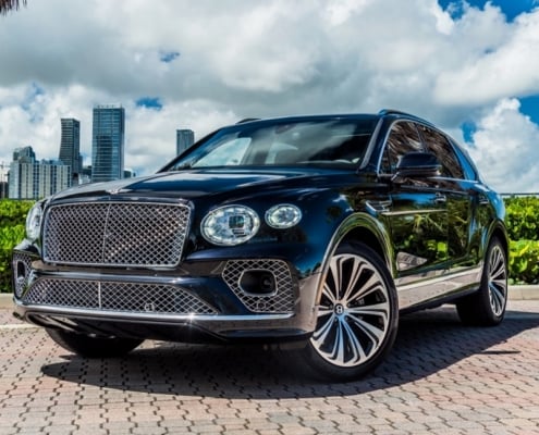 Bentley Bentayga 2023 Black Rental in Miami 2
