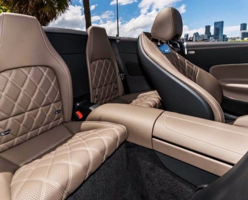 Mercedes-Benz SL Black 2022 Interior