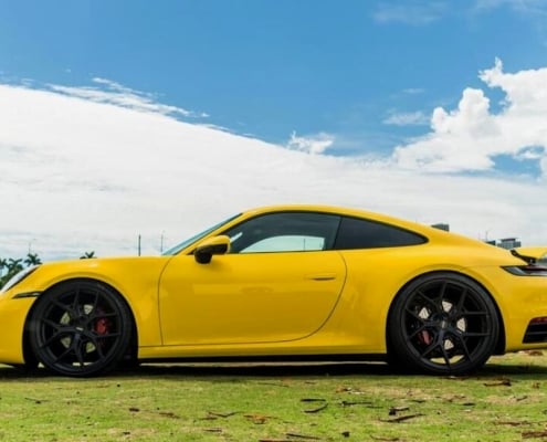 Porsche 911 Yellow 2022 Rental in Miami 2
