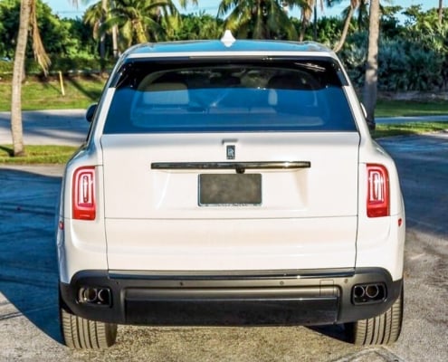 Rent Rolls-Royce Cullinan 2022 Black Badge in Miami 2